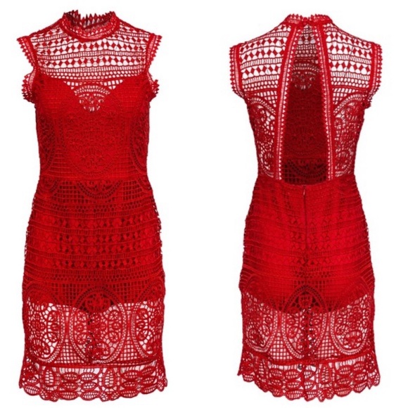Lovers + Friends Pants - SOLD LOVERS Friends crochet halter dress bodysuit